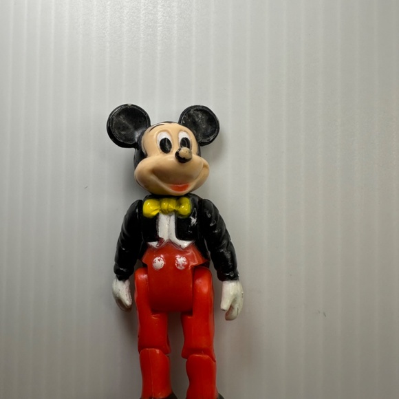 Vintage Mickey Mouse 2.5" Jointed Made in China - Picture 3 of 7